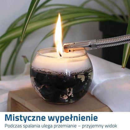 Obrazek z Świeca żelowa - ciemnoniebieska
