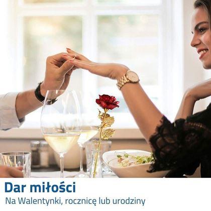 Obrazek z Wieczna róża w opakowaniu prezentowym