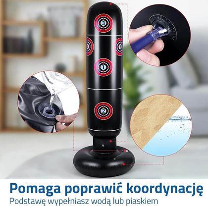 Obrazek z Nadmuchiwany worek bokserski