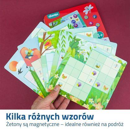Obrazek z Sudoku dla dzieci - owadziki
