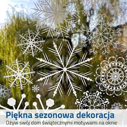 Obrazek z Świąteczna naklejka na okno - choinka