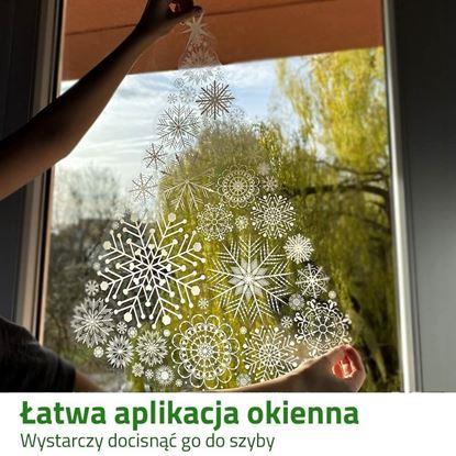 Obraz Świąteczna naklejka na okno