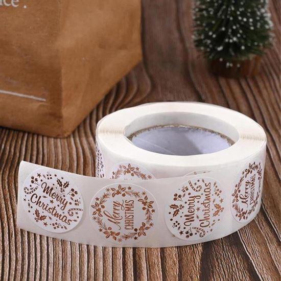 Obrazek z Naklejki Merry Christmas - 500 sztuk
