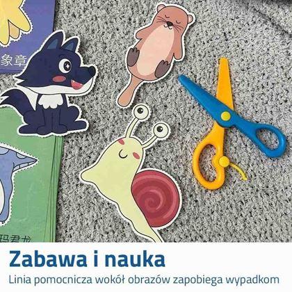 Obrazek z Wycinanki ze zwierzętami 180 szt