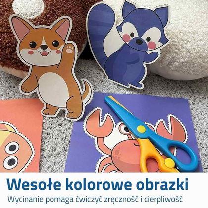 Obrazek z Wycinanki ze zwierzętami 180 szt