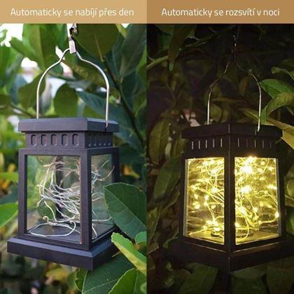 Obrazek z Wisząca latarnia solarna LED