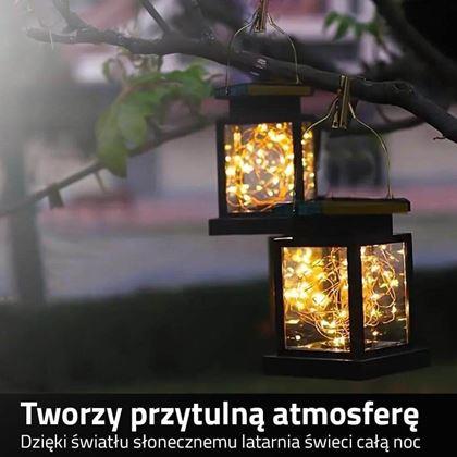 Obrazek z Wisząca latarnia solarna LED