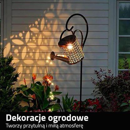 Obraz Wtyczka solarna - konewka ogrodowa