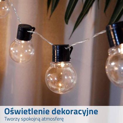 Obrazek z Łańcuch świetlny do wnętrza – żarówki