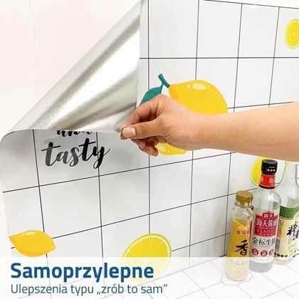 Obrazek z Samoprzylepna tapeta do kuchni 100x60 cm - świeże cytryny