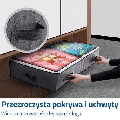 Obrazek z Organizer do przechowywania pod łóżkiem