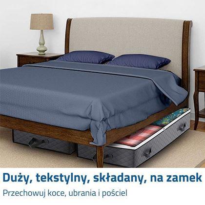 Obrazek z Organizer do przechowywania pod łóżkiem