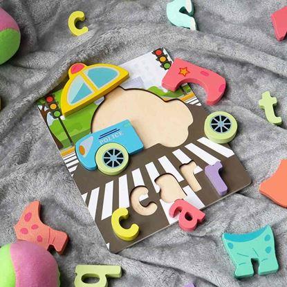 Obraz Angielskie puzzle dla najmniejszych