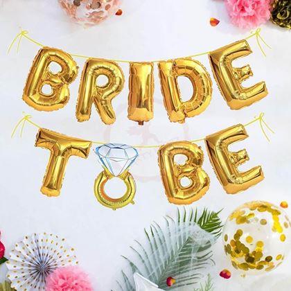 Obrazek z Zestaw balonów - Bride to be