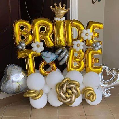 Obrazek z Zestaw balonów - Bride to be