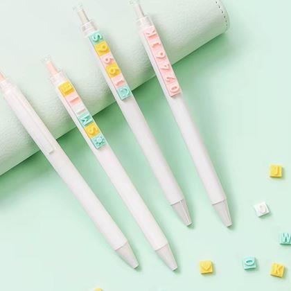 Obrazek z 2 szt. długopisów DIY z własnym napisem