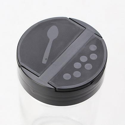 Obrazek z Przezroczysty pojemnik na przyprawy 130 ml