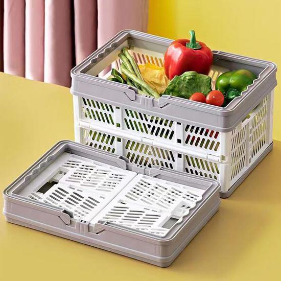 Obrazek z Składany koszyk na zakupy