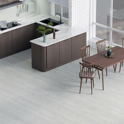 Obrazek z Samoprzylepna folia na podłogę 200x60 cm - szare drewno