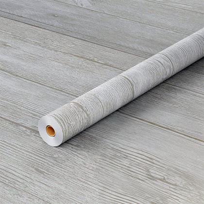 Obrazek z Samoprzylepna folia na podłogę 200x60 cm - szare drewno