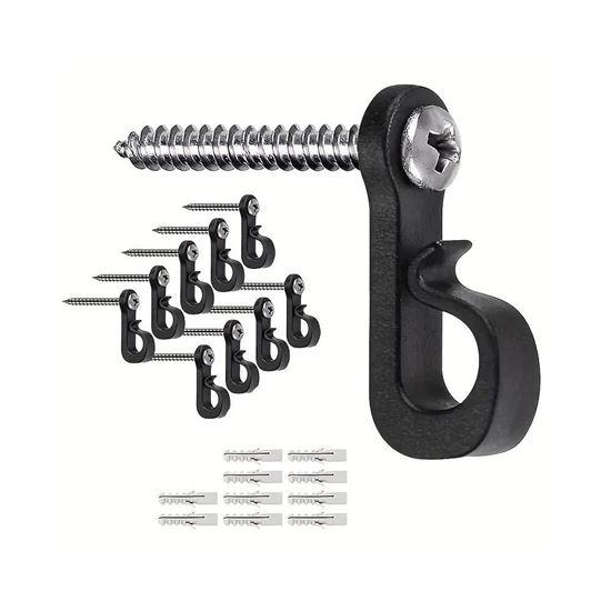 Obrazek z Háčky s vrutem 10 ks