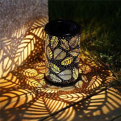 Obrazek z Solarny ogrodowy LED lampion cieniowy