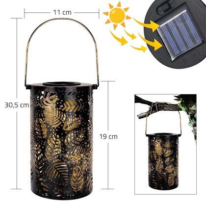 Obrazek z Solarny ogrodowy LED lampion cieniowy