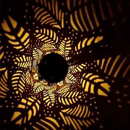 Obrazek z Solarny ogrodowy LED lampion cieniowy
