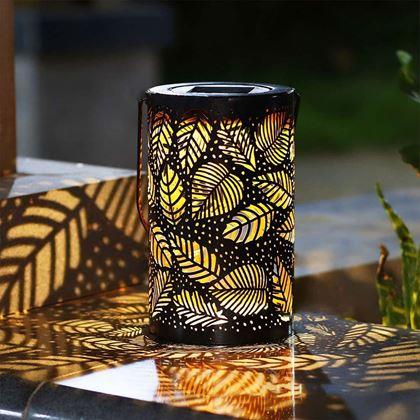 Obrazek z Solarny ogrodowy LED lampion cieniowy