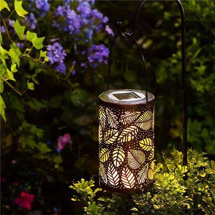 Obrazek z Solarny ogrodowy LED lampion cieniowy