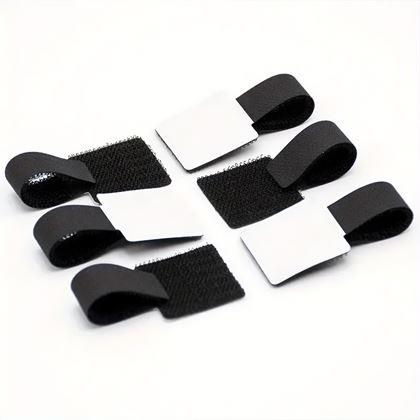 Obrazek z 10 sztuk opasek zaciskowych na rzep