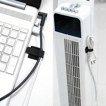 Obrazek z 10 sztuk opasek zaciskowych na rzep