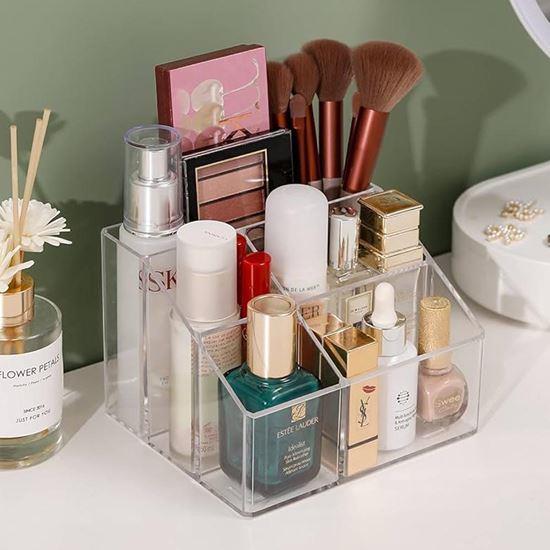 Obrazek z Przezroczysty organizer z 5 przegródkami