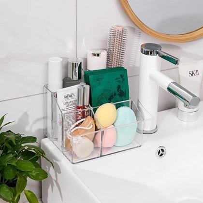 Obrazek z Przezroczysty organizer z 5 przegródkami