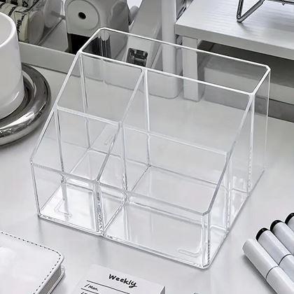 Obrazek z Przezroczysty organizer z 5 przegródkami