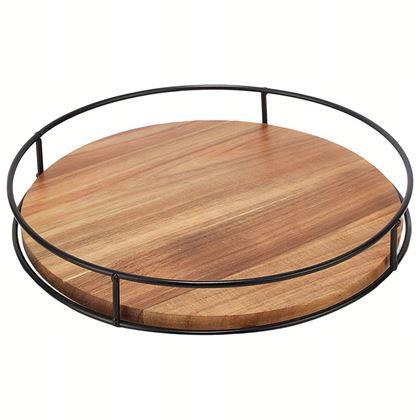 Obrazek z Drewniany obrotowy organizer