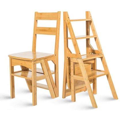 Obrazek z Krzesło/taboret/regal - drewno 3w1