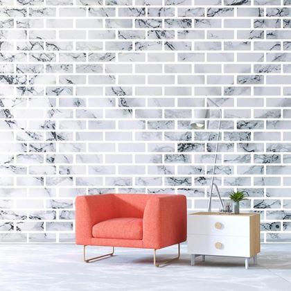 Obrazek z Szablony na ścianę 4 szt. - cegły