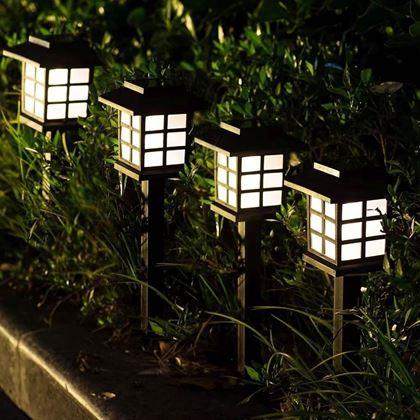 Obrazek z Solarny wbity LED lampa