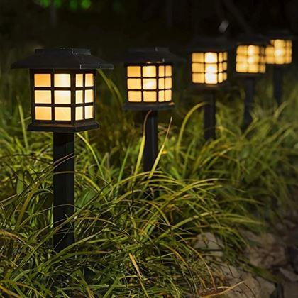 Obrazek z Solarny wbity LED lampa