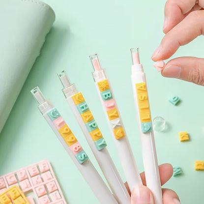 Obraz 2 szt. długopisów DIY z własnym napisem