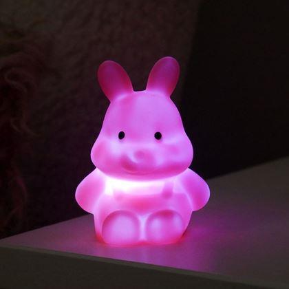 Obrazek z Lampka króliczek  - różowy