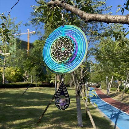 Obrazek z 3D dekoracja wiatrowa mandala
