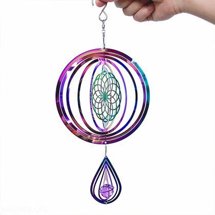 Obrazek z 3D dekoracja wiatrowa mandala