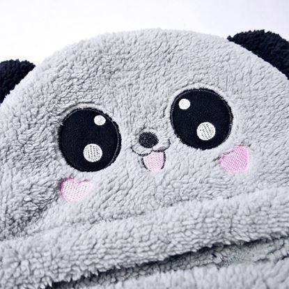 Obraz Czapka z kominem miś z uszami