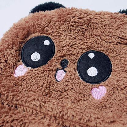 Obraz Czapka z kominem miś z uszami