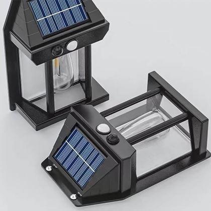 Obrazek z Ścienna lampa solarna z czujnikiem ruchu