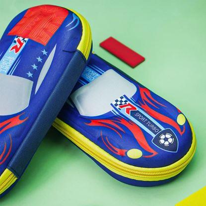 Obraz Piórnik/etui z trójwymiarowym wzorem – wyścigówka