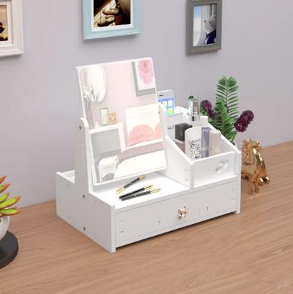 Obrazek z Organizer na kosmetyki z lusterkiem