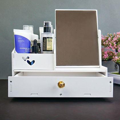 Obrazek z Organizer na kosmetyki z lusterkiem